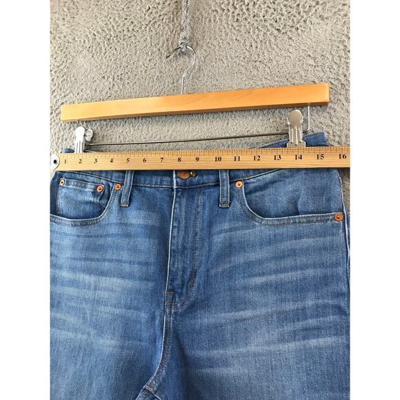 Madewell The High-Rise Slim BoyJean in Medium Wash Size 28 Casual - Picture 5 of 10